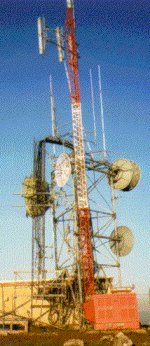 Black Mtn antenna tower